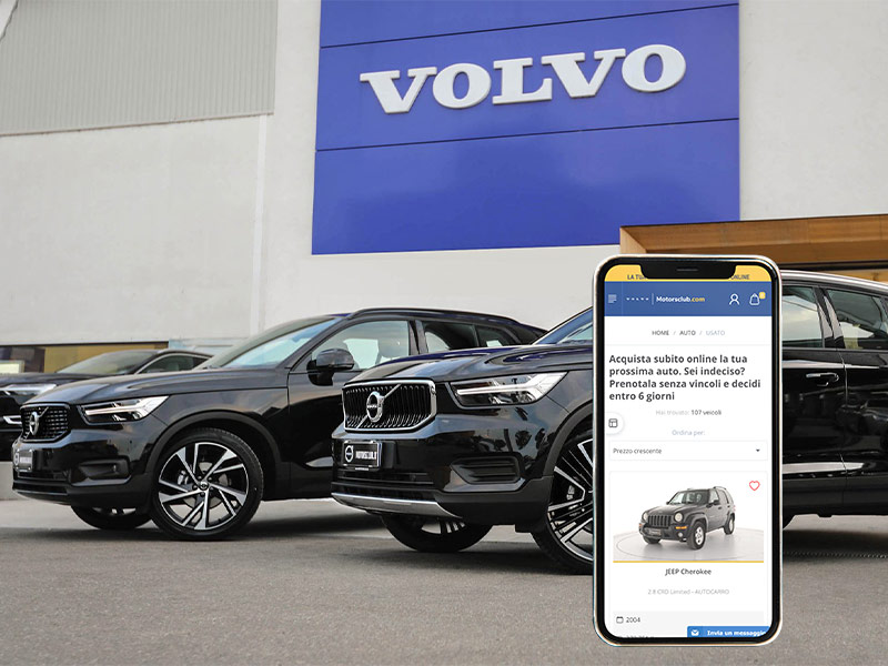 E-tailor per Motorsclub Online Shop