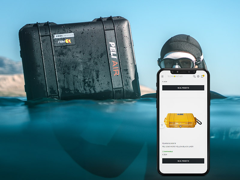 E-tailor progetto e-commerce Technocases